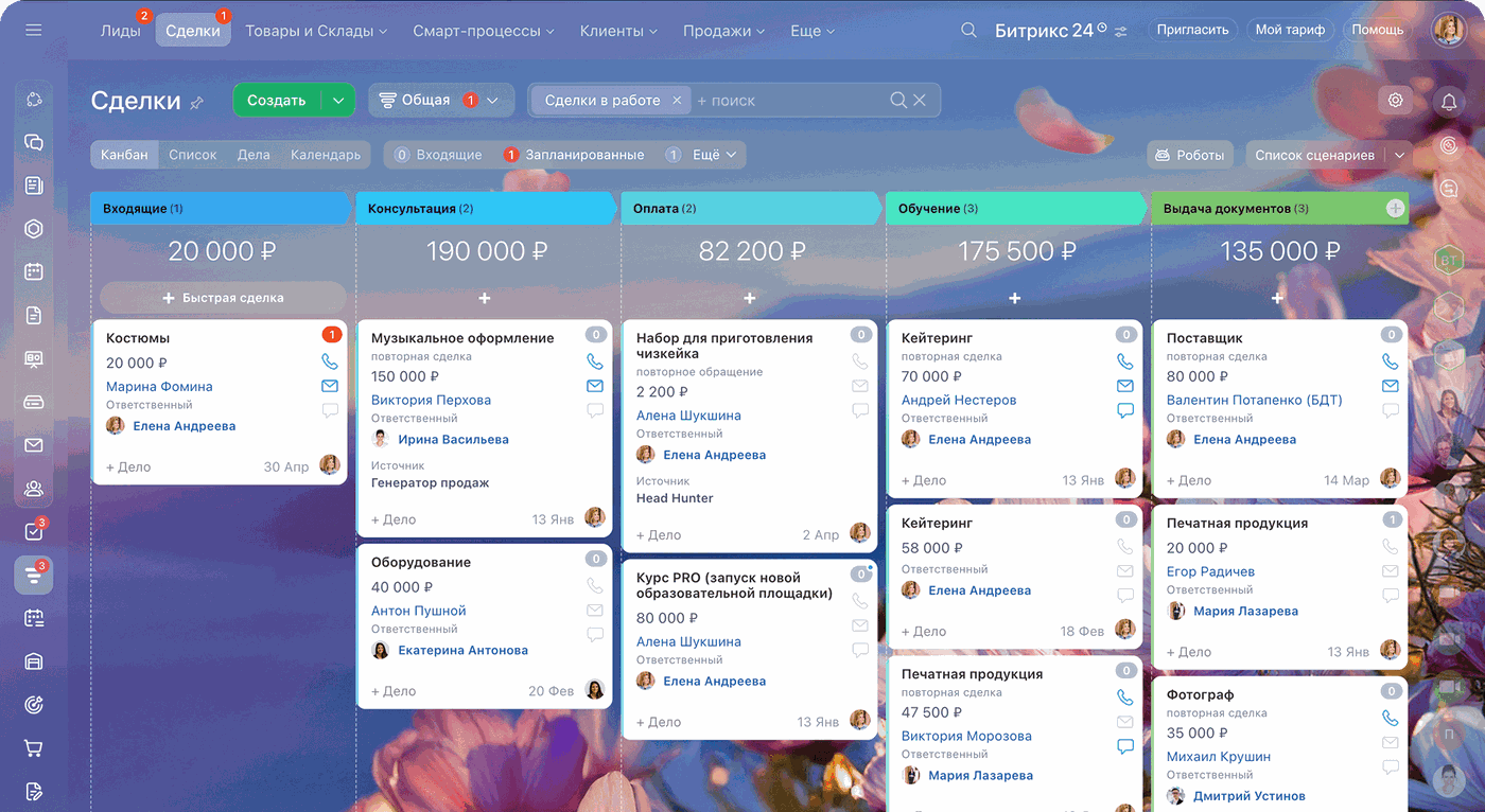 Bitrix24 CRM ko'proq sotishga yordam beradi